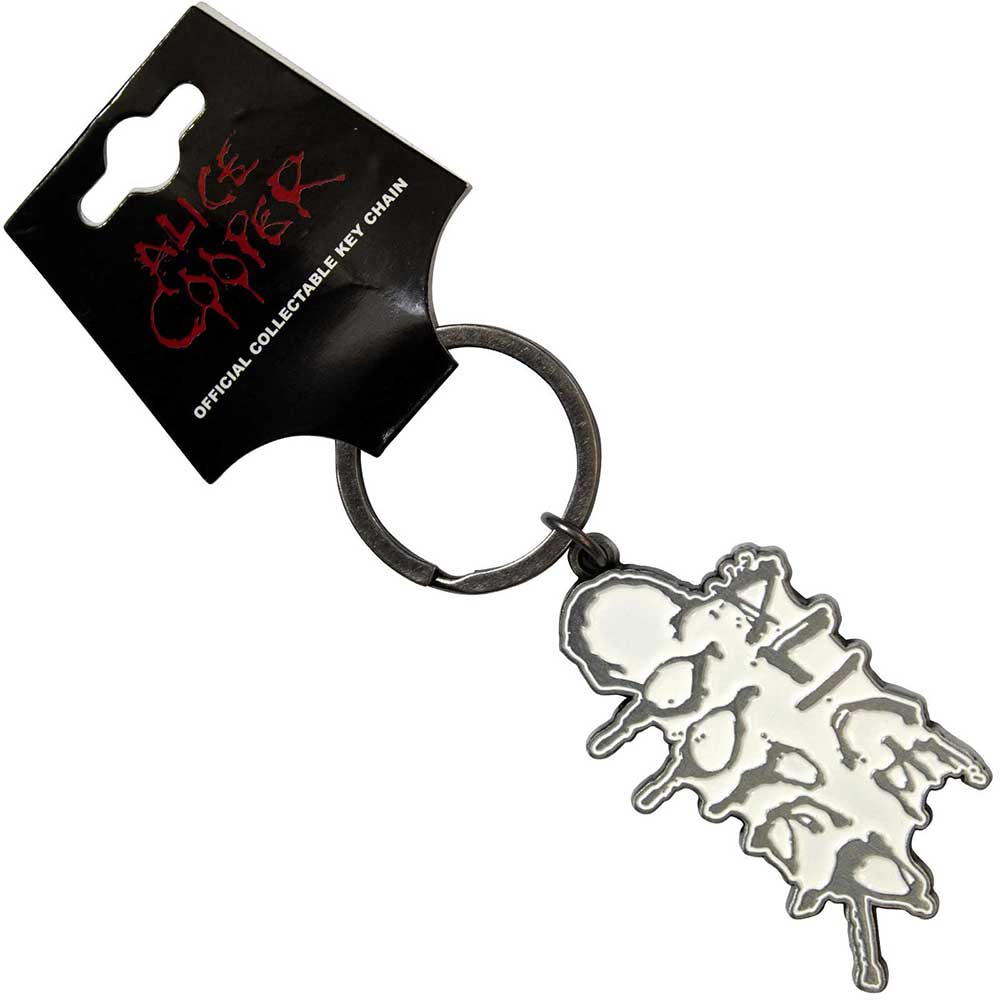 Alice Cooper Band Logo Keychain