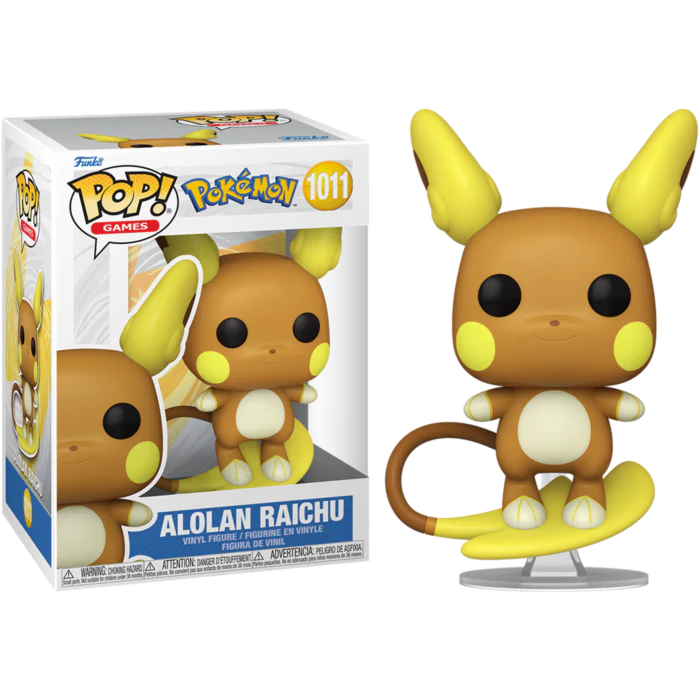 Pokemon Alolan Raichu Funko Pop! Games #1011