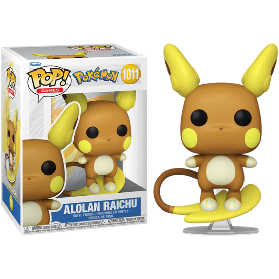 Pokemon Alolan Raichu Funko Pop! Games #1011