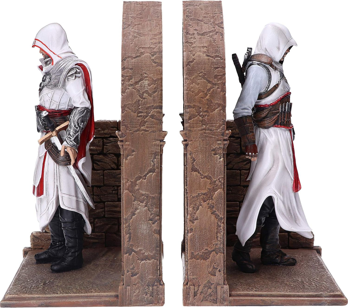 Assassin's Creed Altair and Ezio Sculpted Bookends