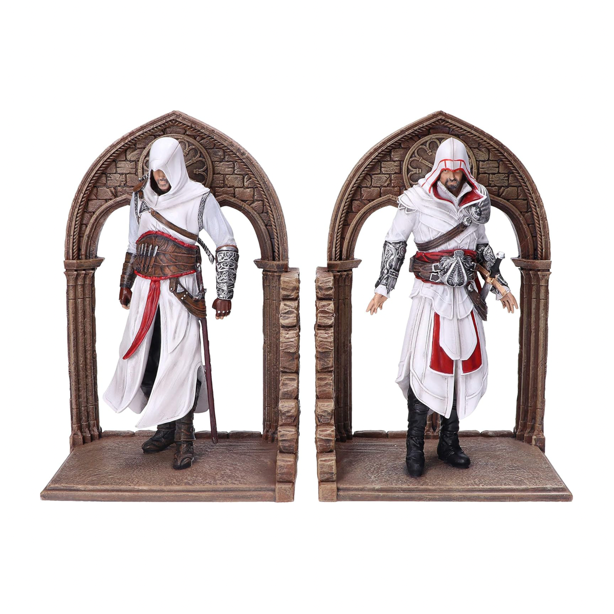 Assassin's Creed Altair and Ezio Sculpted Bookends