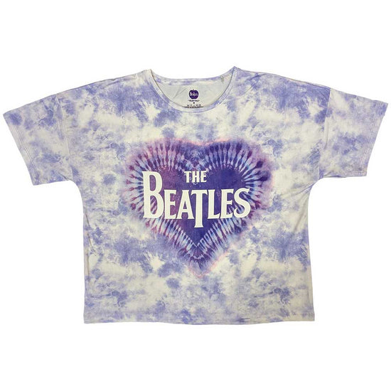 The Beatles Purple Heart Tie-Dye Pajama Set