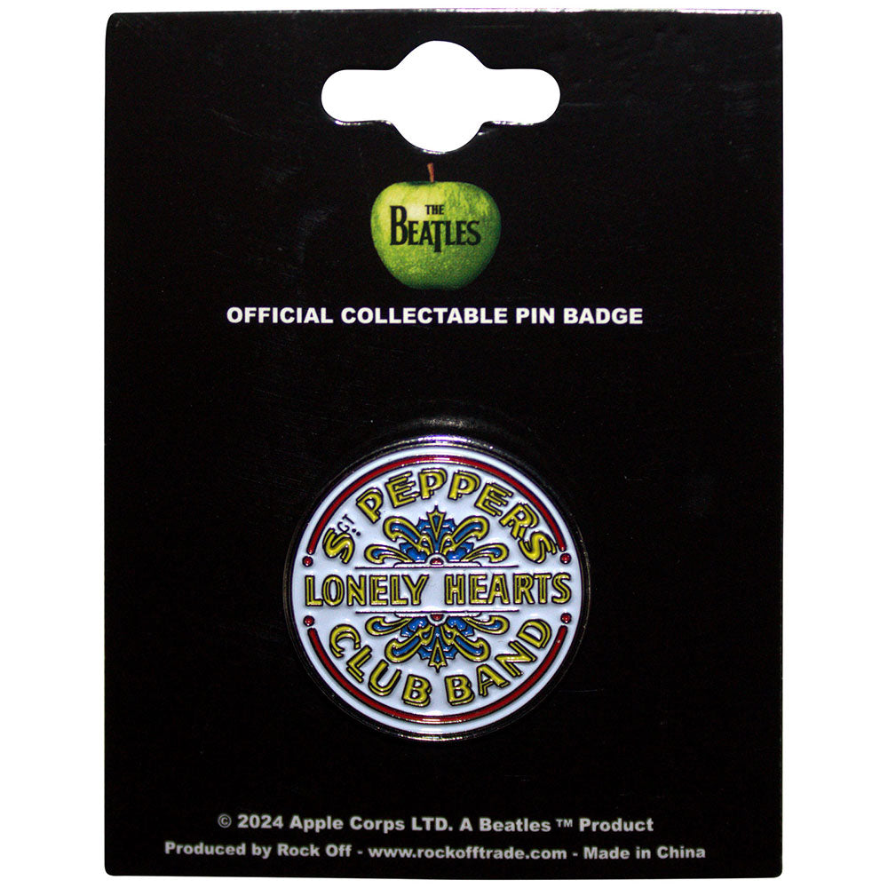 The Beatles Sgt. Pepper's Lonely Hearts Club Band Drum Enamel Pin