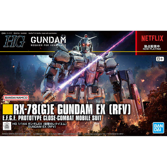 Bandai HG 1/144 Gundam EX Model Kit