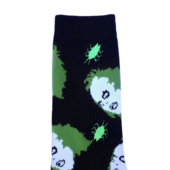 Beetlejuice Color-Changing Crew Socks