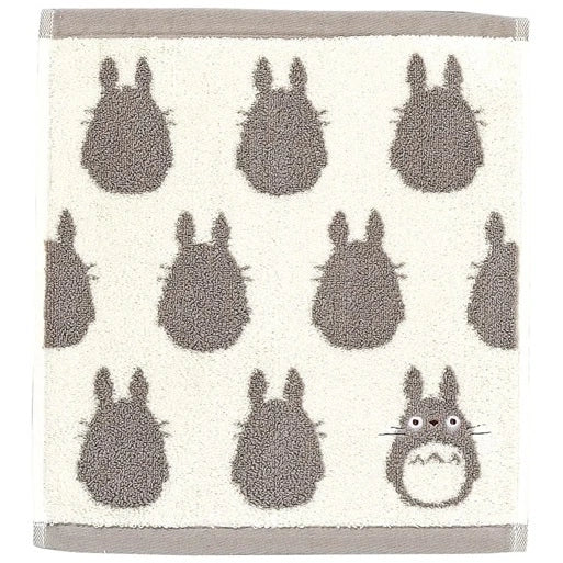 Totoro Silhouette Studio Ghibli Wash Towel