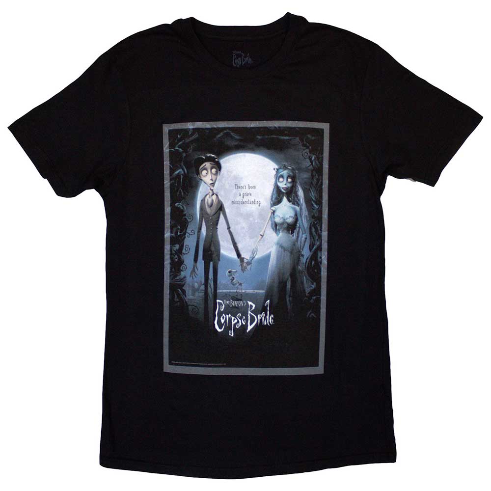 Tim Burton's The Corpse Bride Movie Poster Graphic T-Shirt