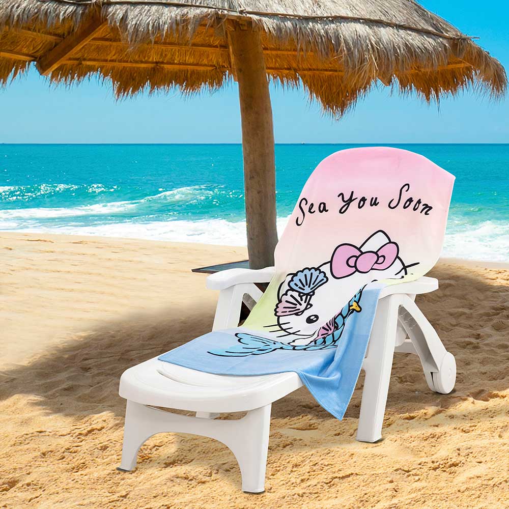 Hello Kitty Mermaid Beach Towel