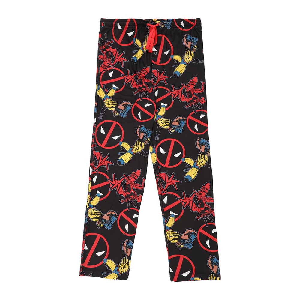 Marvel Deadpool & Wolverine Print Pajama Pants