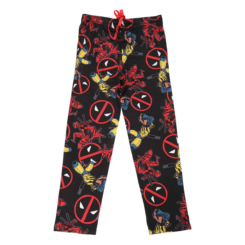 Marvel Deadpool & Wolverine Print Pajama Pants