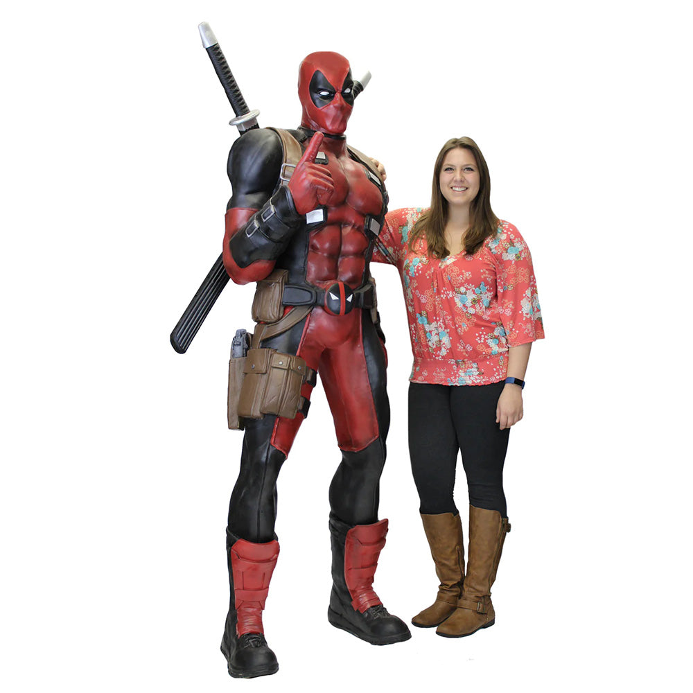Deadpool Marvel Classics Life Size Statue by NECA
