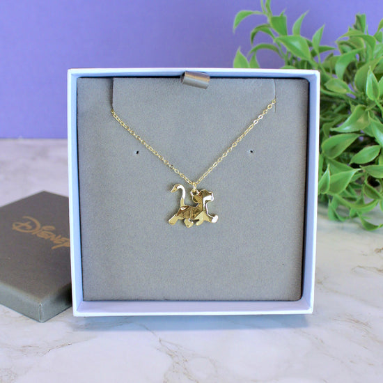 Simba Silhouette (The Lion King) Disney 100 Necklace