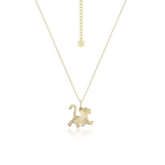 Simba Silhouette (The Lion King) Disney 100 Necklace