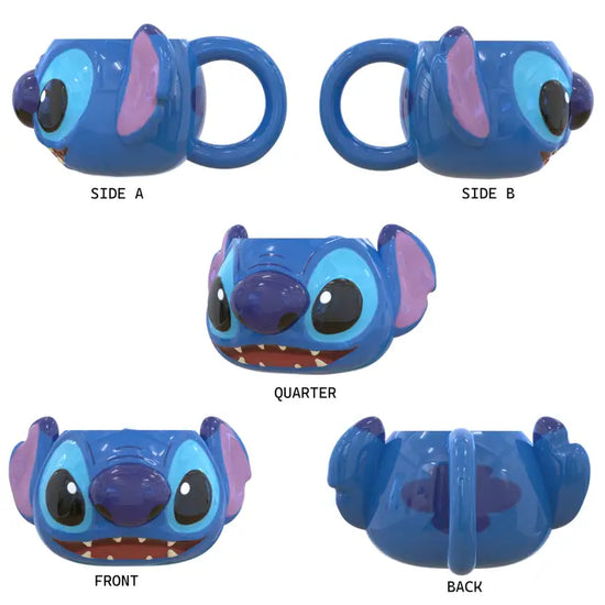 Disney Stitch 3D Sculpted Ceramic Mug