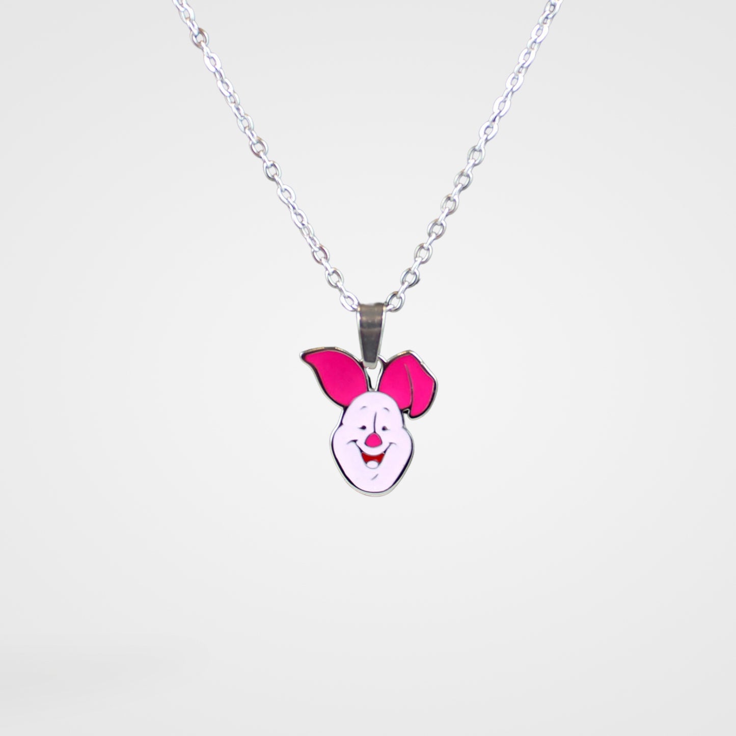 Piglet Winnie the Pooh Disney Enamel Necklace