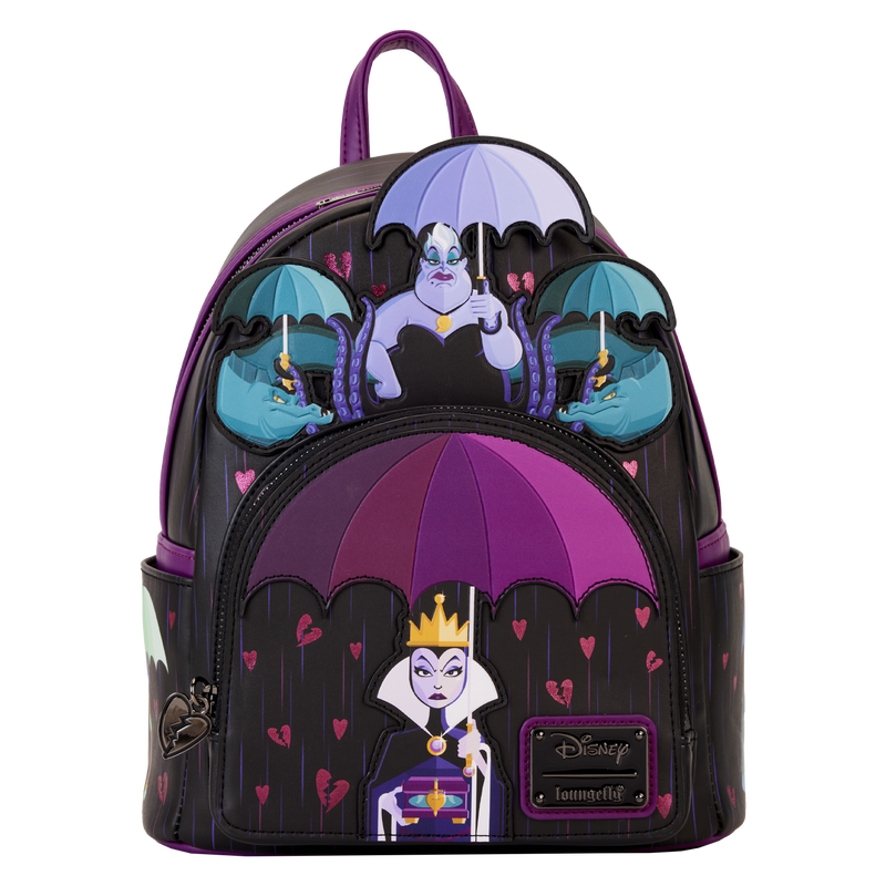 Disney Villains "Curse Your Hearts" Mini Backpack by LoungeFly
