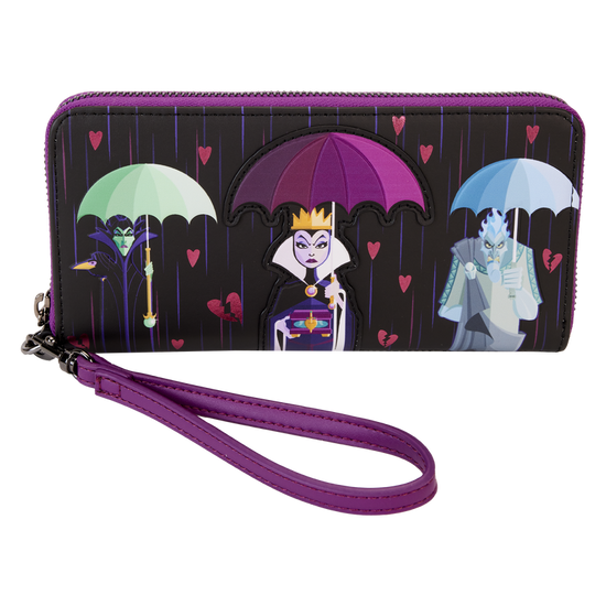 Disney Villains "Curse Your Heart" Zip Wallet by LoungeFly