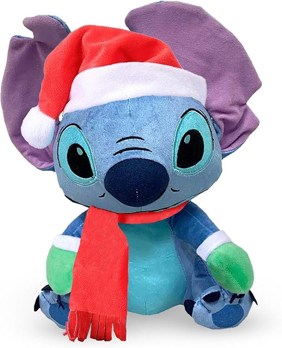 Disney Holiday Stitch Plush and Blanket Set