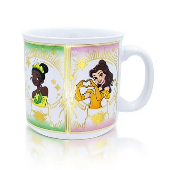 Disney Princess Mystic Tarot Card Ceramic Camper Mug