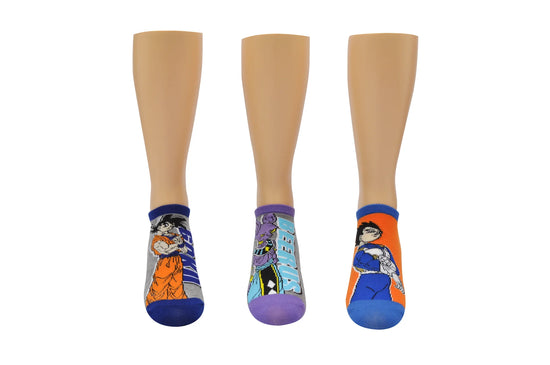 Dragon Ball Super 3-Pack Unisex Ankle Socks
