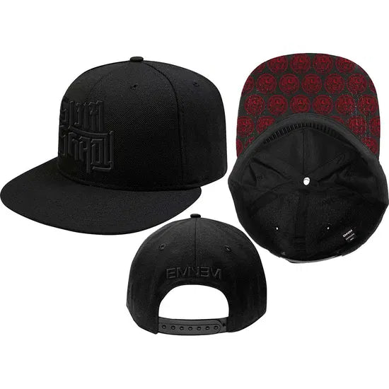 Eminem Slim Shady Black Script Snapback Cap