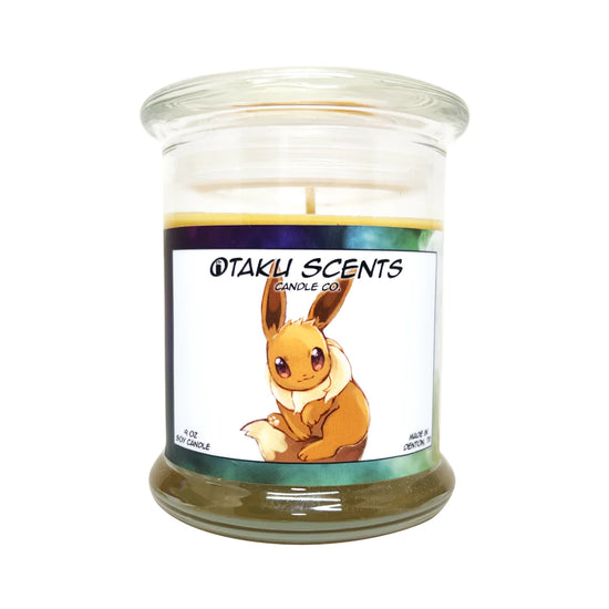 Eevee Pokemon Scented Candle Jar