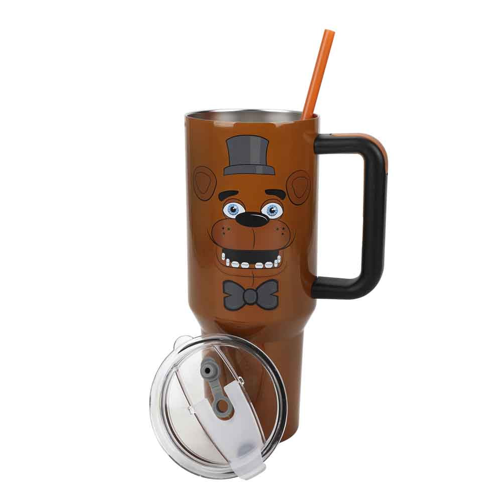 Five Night's At Freddy's Freddy Fazbear Character 40oz Tumbler