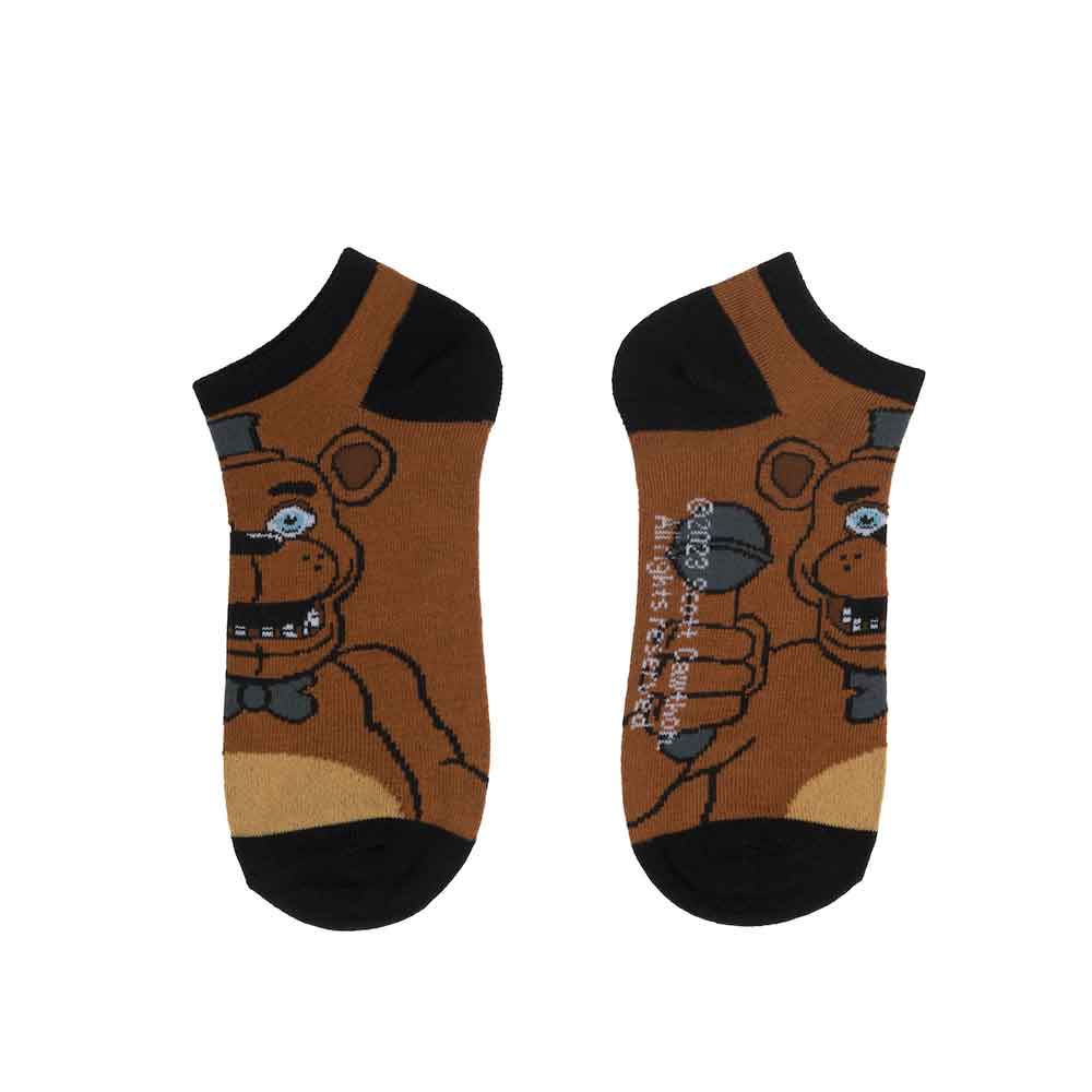 Five Nights at Freddy's Fazbear Band 5 Pair Ankle Socks