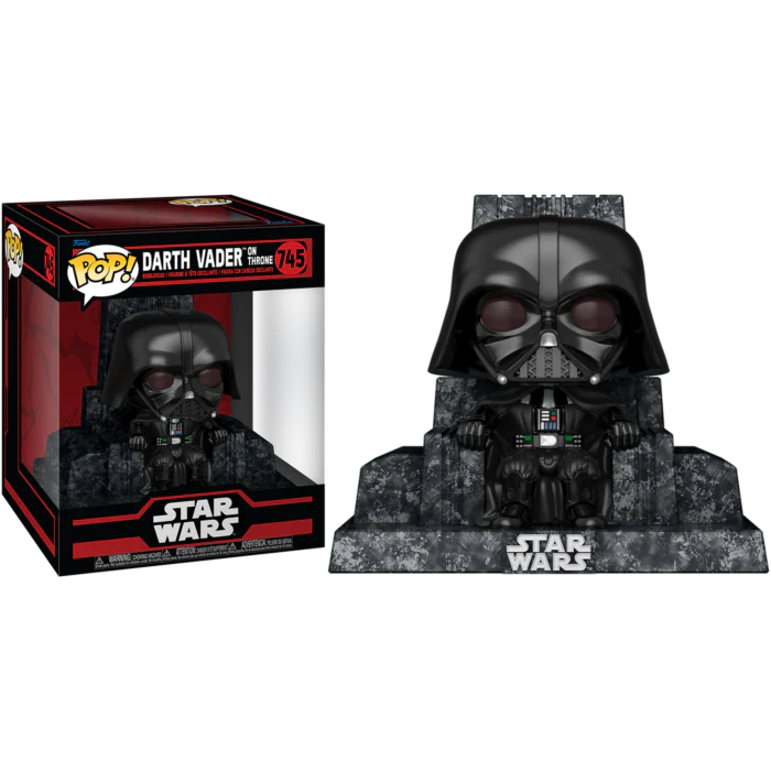 Star Wars Darth Vader on Throne Deluxe Funko Pop! #745