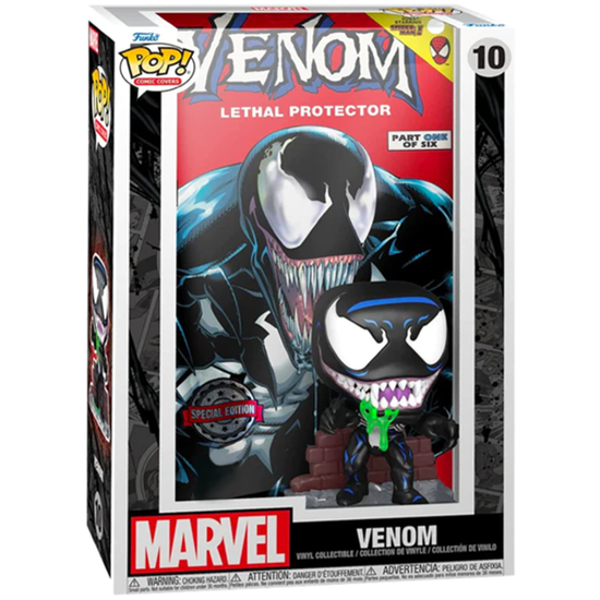 Funko Pop! Marvel Comic Book Covers Venom Lethal Protector