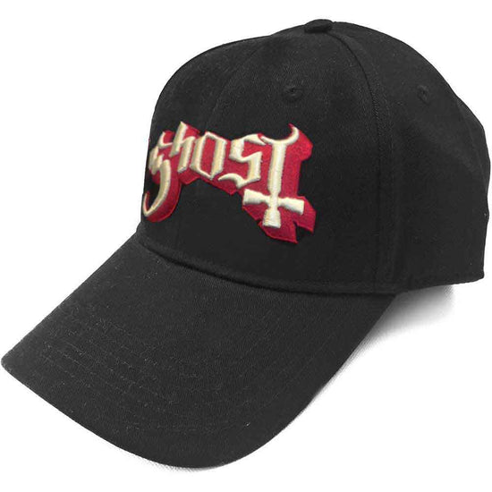 Ghost Black Dad Hat Cap