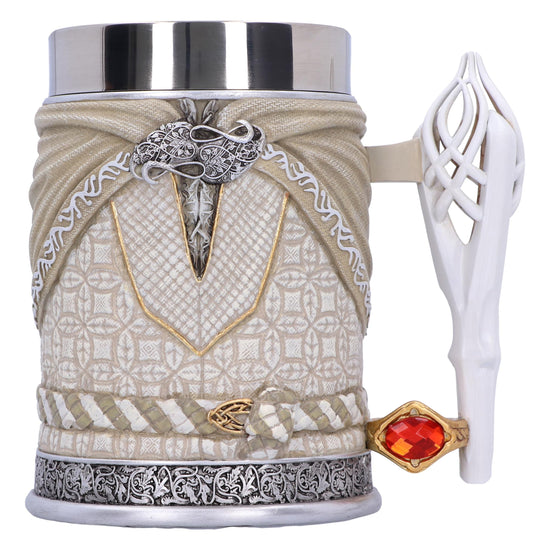 Lord of the Rings Gandalf the White Resin Tankard by Nemesis Now