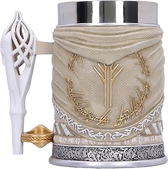 Lord of the Rings Gandalf the White Resin Tankard by Nemesis Now