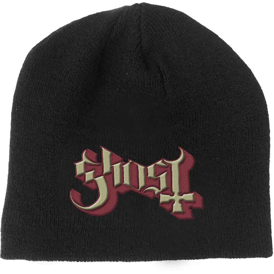 Ghost Embroidered Logo Metal Beanie