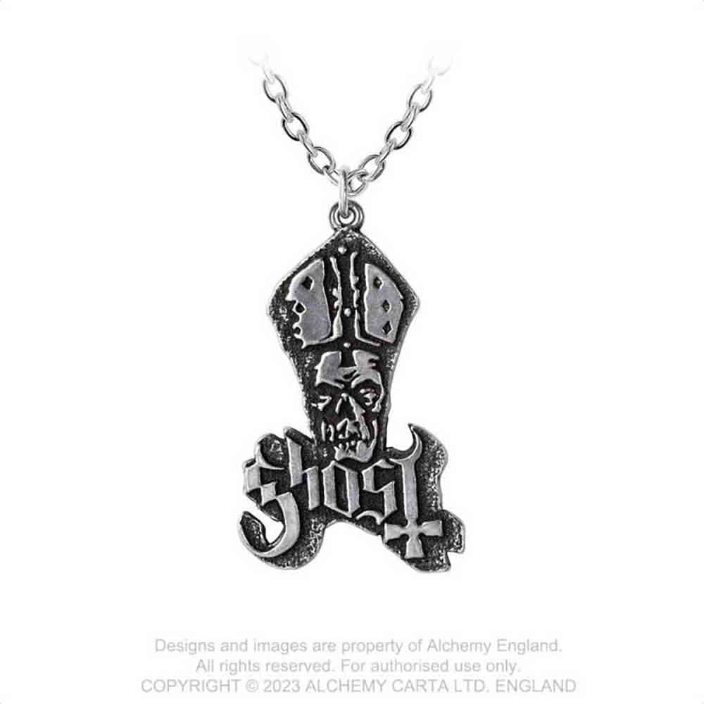 Ghost Papa Emeritus Metal Pendant Necklace