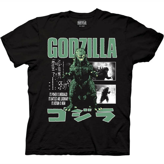 Godzilla Classic 2000 With Kanji Graphic T-Shirt