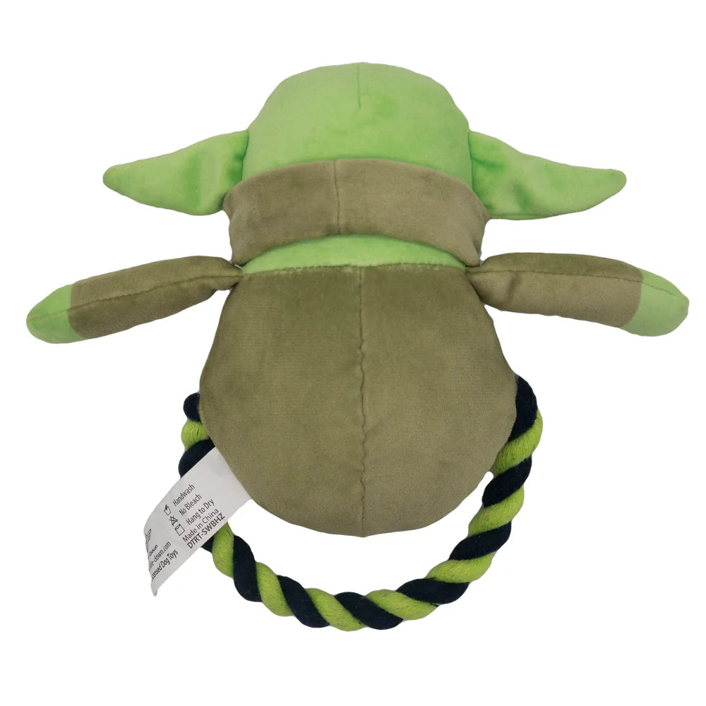 Grogu Star Wars Rope and Plush Dog Toy