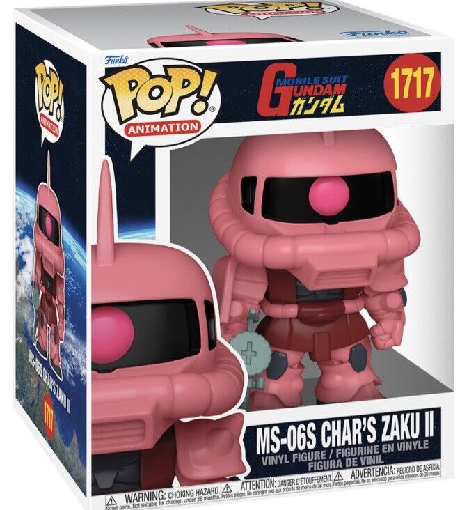 Gundam MS-06S Char's Zaku II 6" Funko Pop!