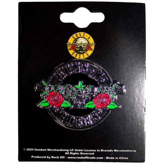 Guns N Roses Enamel Gunner Pin