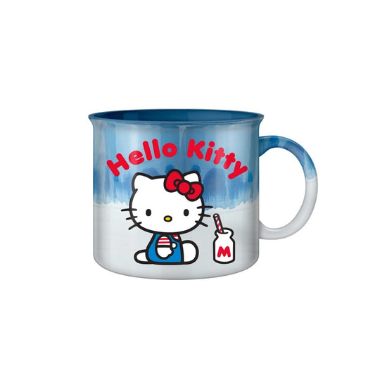 Sanrio Hello Kitty Milk Dip-Dyed 20oz Ceramic Mug