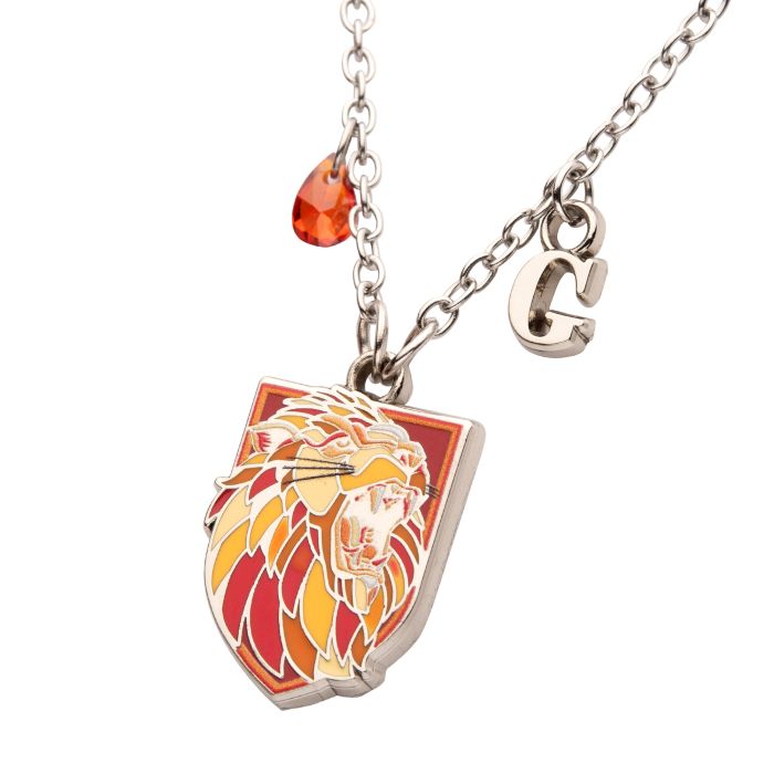 Harry Potter Gryffindor Lion Charm Necklace