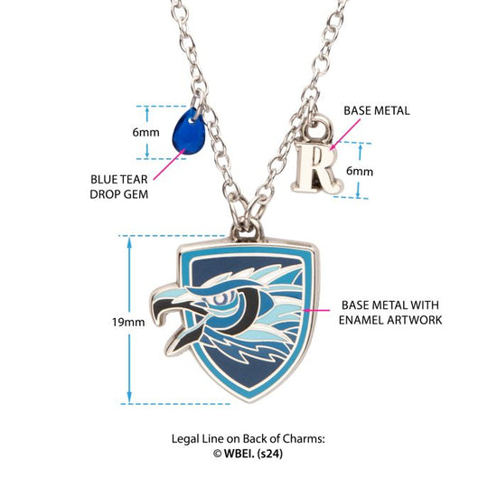 Harry Potter Ravenclaw Raven Charm Necklace