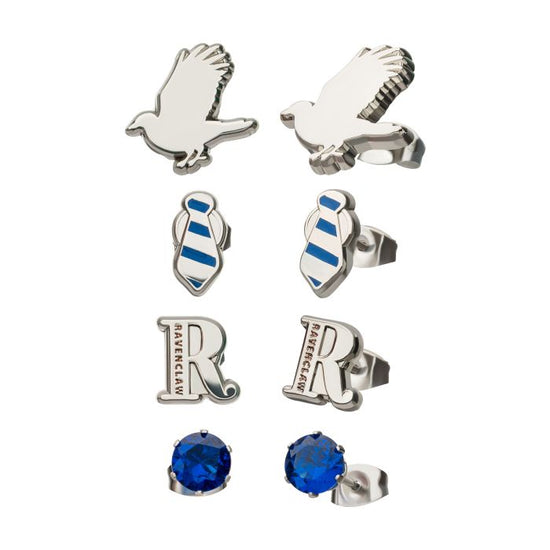 Harry Potter Ravenclaw Stud Earring 4 Pack