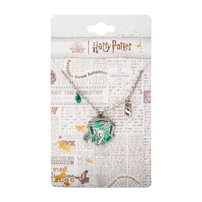 Harry Potter Slytherin Serpent Charm Necklace