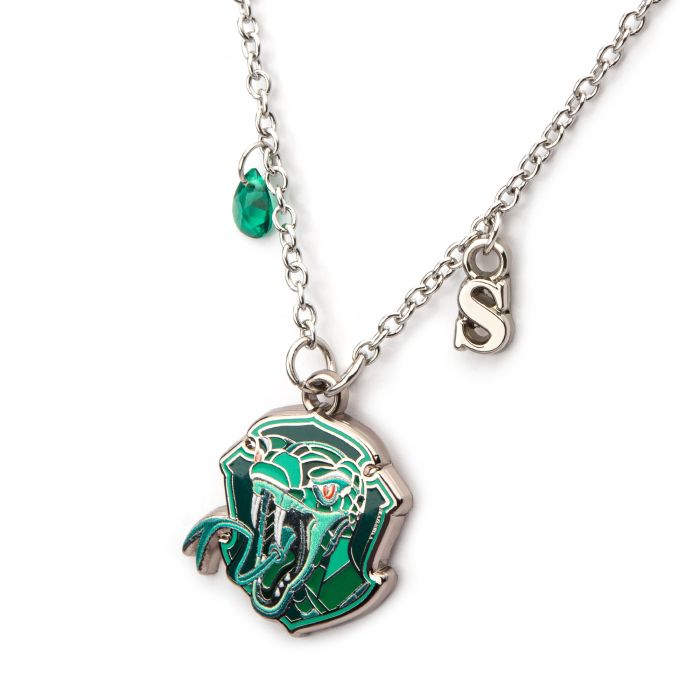 Harry Potter Slytherin Serpent Charm Necklace