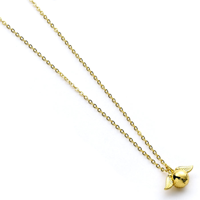 Harry Potter Golden Snitch Dainty Charm Necklace