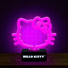 Hello Kitty Neon Pink Y2K Lamp