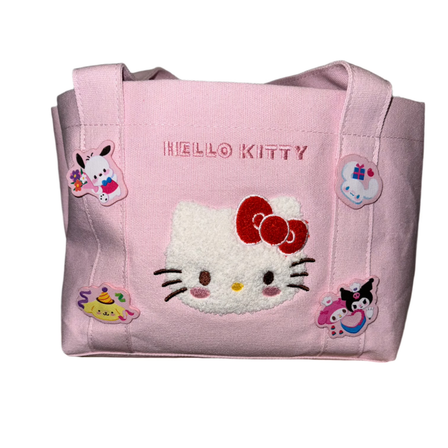 Sanrio Hello Kitty 50th Anniversary Pink Canvas Mini Tote Bag