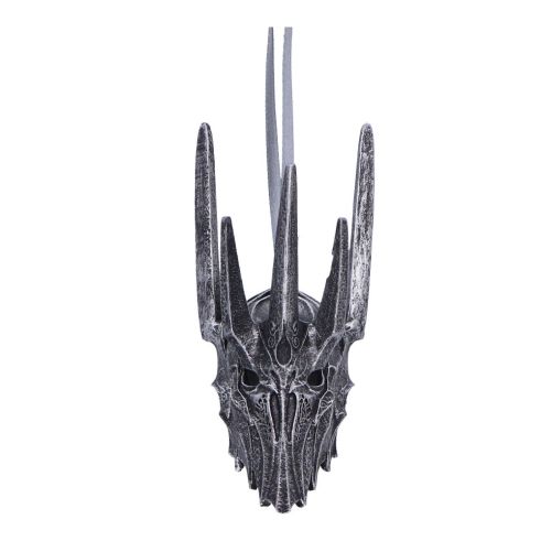 Lord of the Rings Helm of Sauron Hanging Christmas Ornament by Nemesis Now