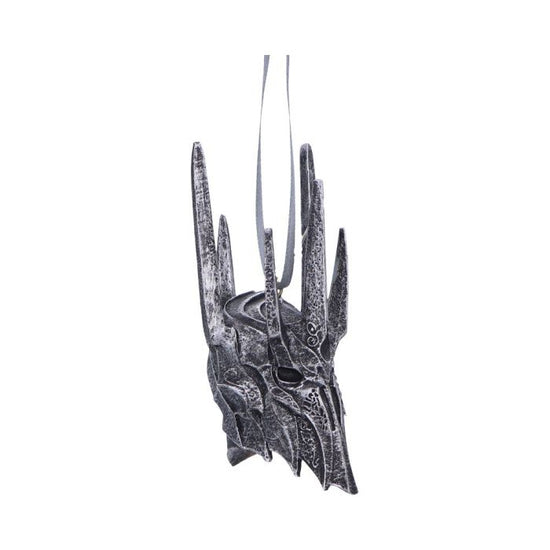 Lord of the Rings Helm of Sauron Hanging Christmas Ornament by Nemesis Now